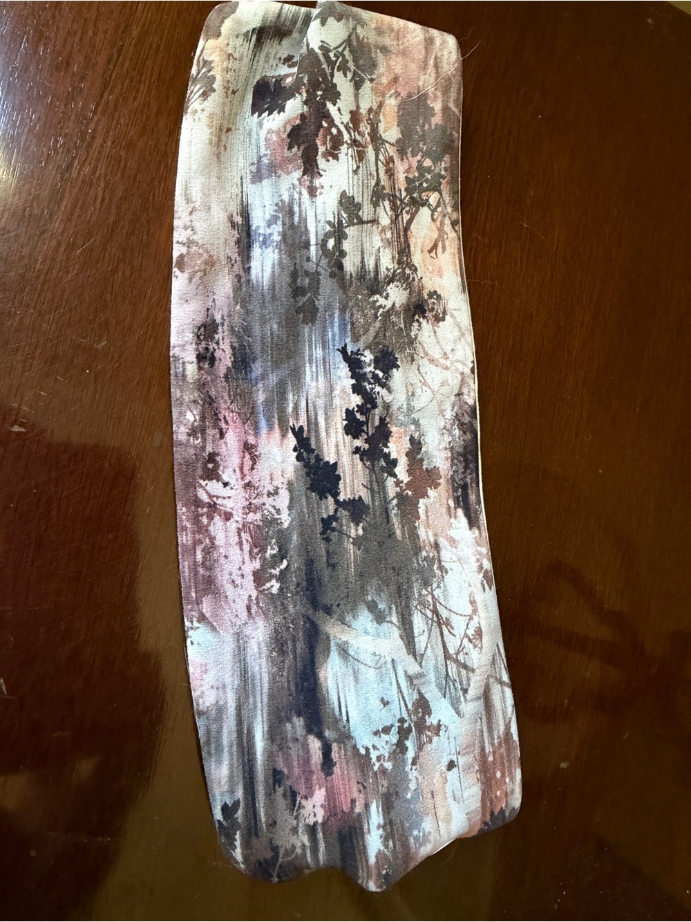 Lululemon Womens Fringe Fighter Headband in Abstract Floral Print